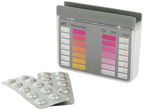 Steinbach Poolchemie Testkit für pH-Wert und freies Chlor, 20 Tabletten ( 2×10 Stk. ) -